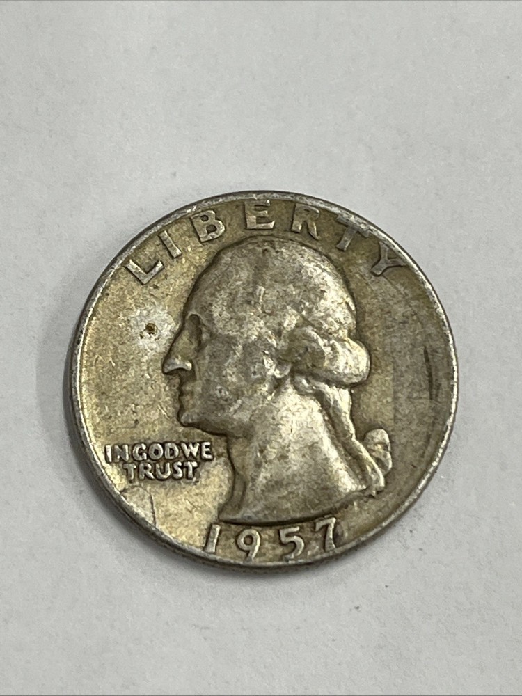 1957-D 25C Washington Quarter