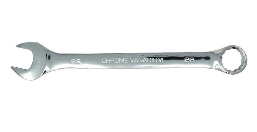 22mm Combination Spanner Open & Ring Metric Polished CRV Workshop *FREE POST*