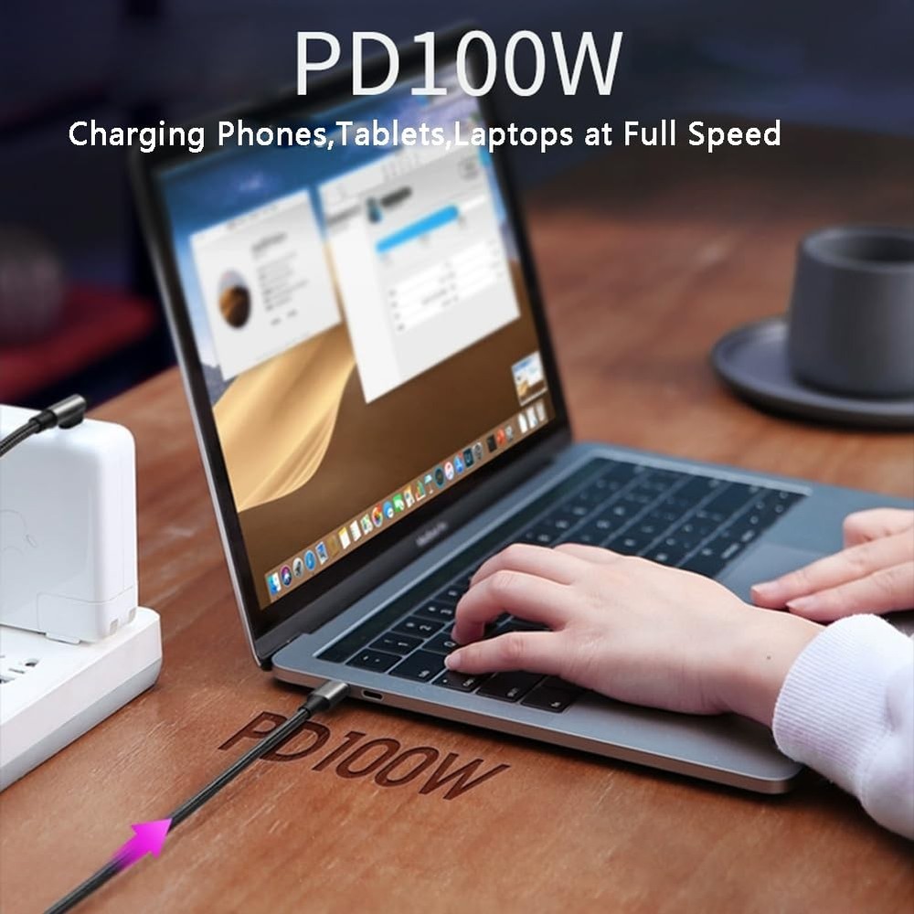 USB C to C Cable 100W 2 Pack 3FT Type C C Fast Charging 2Pack