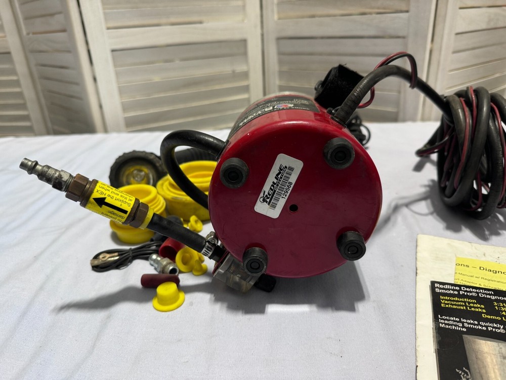 Matco Redline Diagnostic Leak Detector - Smoke Machine with Accessories