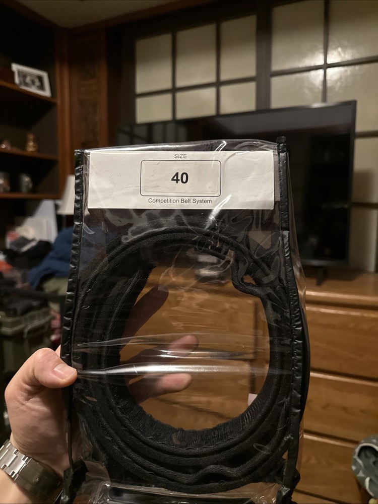 Blade tech Competition Speed Belt System Size 40 Black