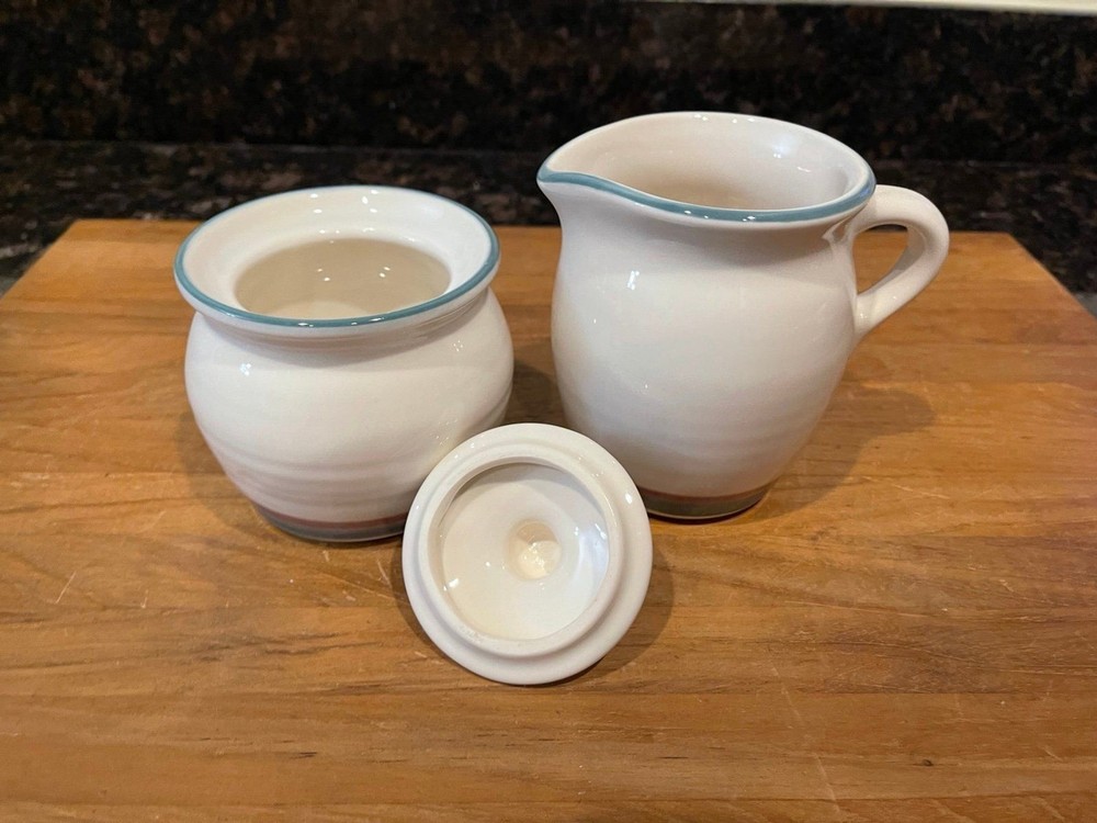 Pfaltzgraff juniper cream and sugar