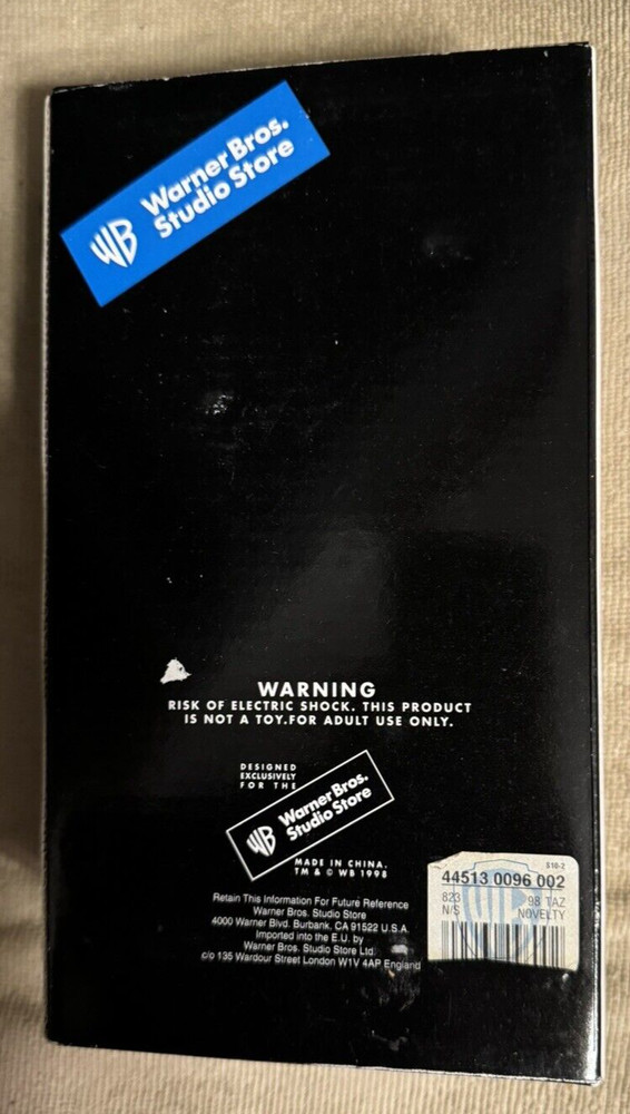 Warner Brothers 1998 Ceramic Taz Night Light - NIB