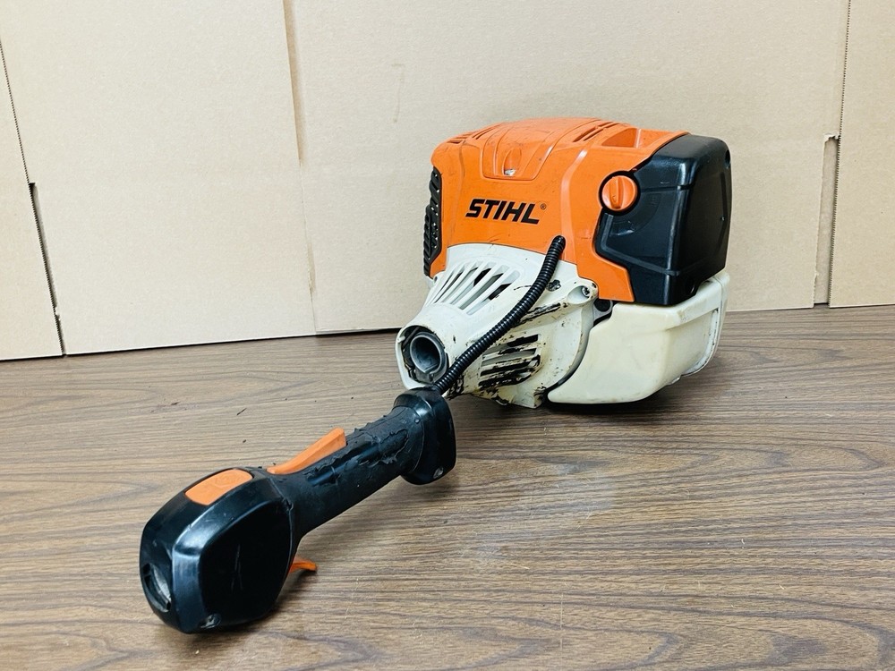 STIHL FS91R Trimmer Engine Head For Project - Started Up - 28cc Read Notes 🛠️