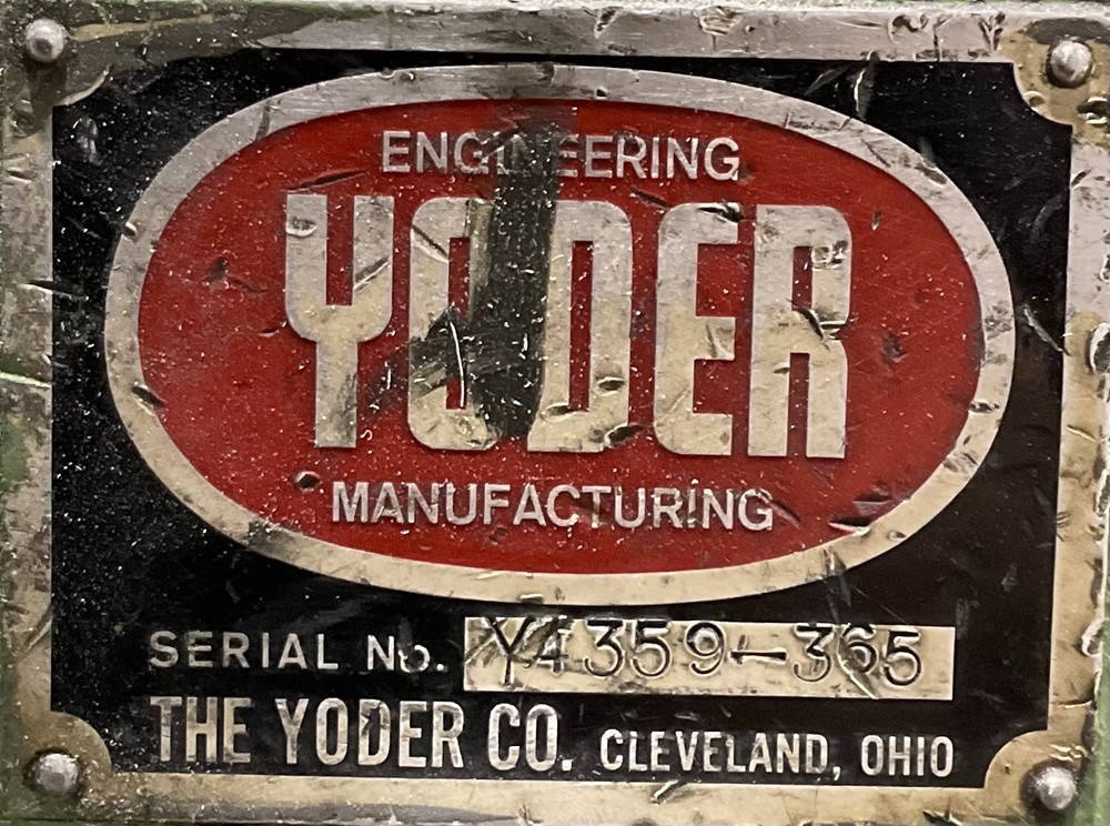 28"X4" YODER POWERED SLITTING LINE