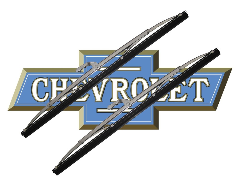 1955-1958 Chevrolet Windshield Wiper Blades Pair