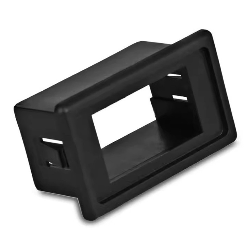 Rocker Switch Holder Panel Kit 5pcs ABS for Dashboard Installation Black