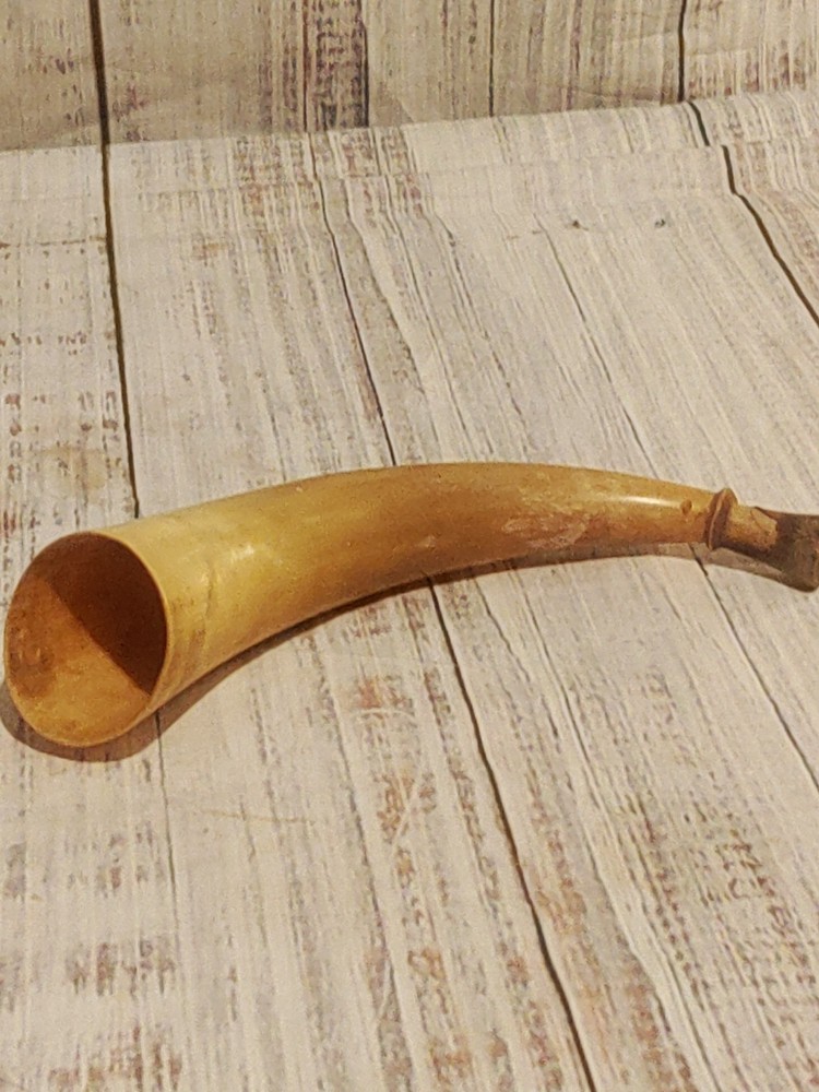 Authentic Antique Powder Horn