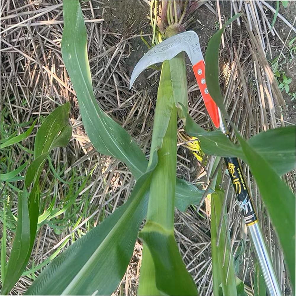 Scythe Tool,Sickle Garden Tool Long Handle.