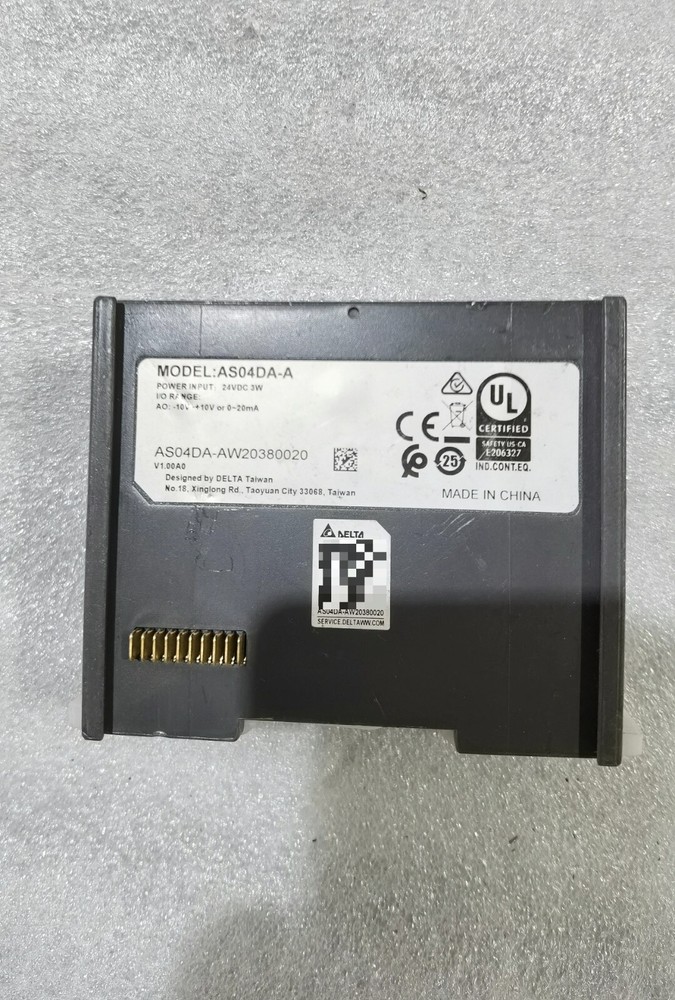 1 PC USED TESTED AS04DA-A PLC Module
