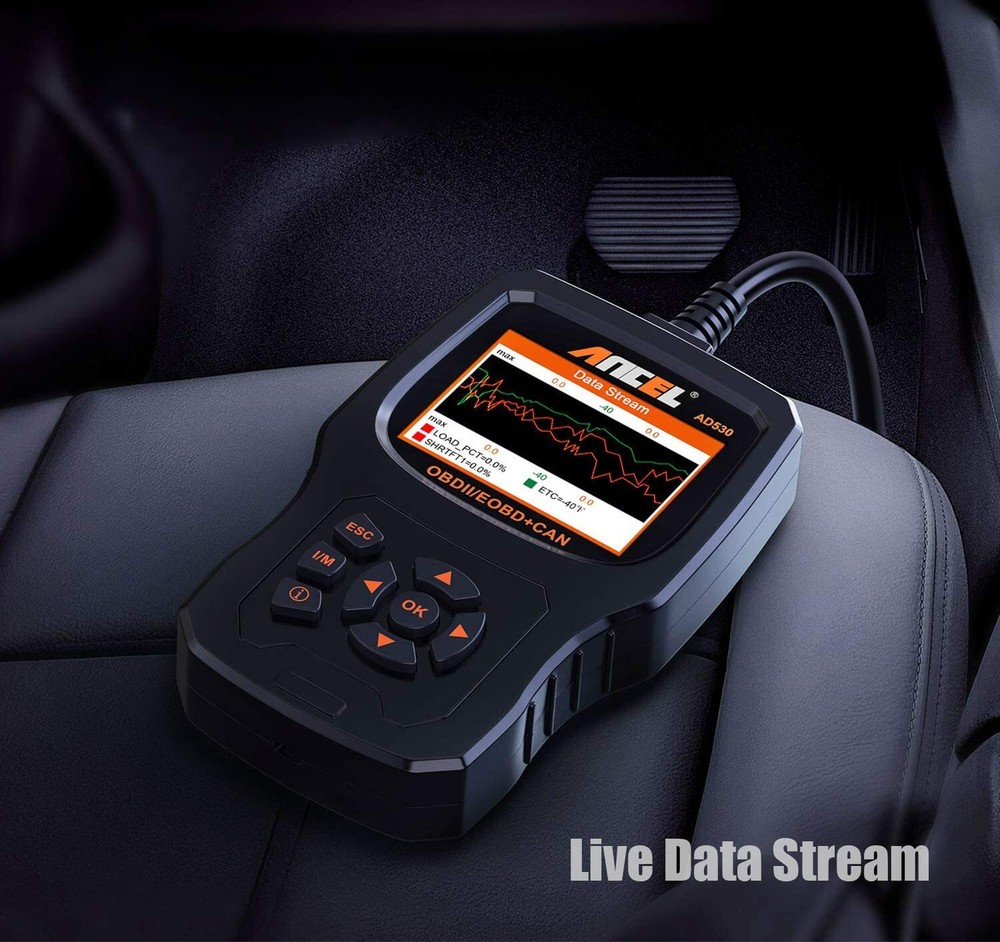 ANCEL AD530 OBD2 Scanner Car Battery Test Code Reader Diagnostic Scan Tool