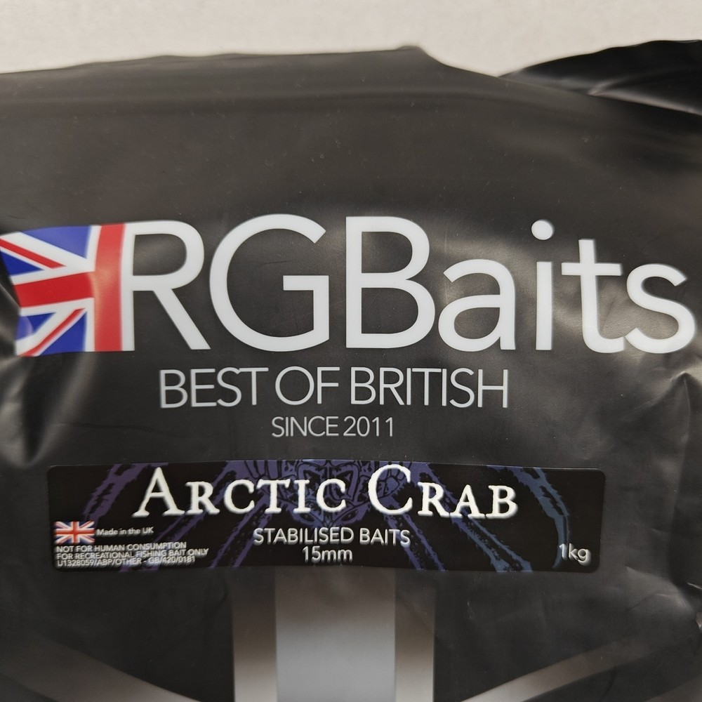RG Baits Arctic Crab 15mm Stabilised 1kg