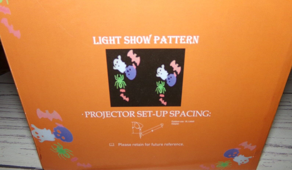 New Mr Halloween LED Light Show Projector