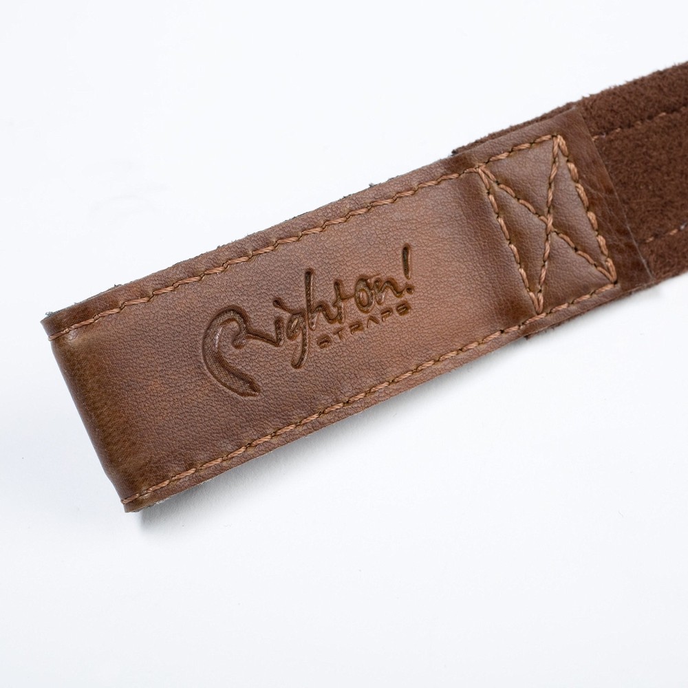 Right On! Straps CLASSICAL Hook/Brown Classic guitar strap made in Spain