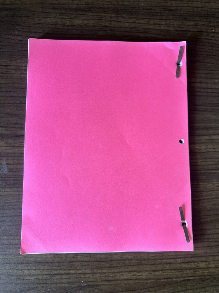 ORIGINAL 2015 Bob’s Burgers Table Read Script Fox Screenplay Lice Things