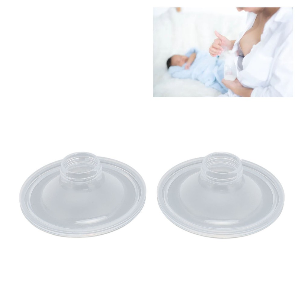 2pcs Wearable Pump Accessory Replacement Liquid Silicone Large Wearable