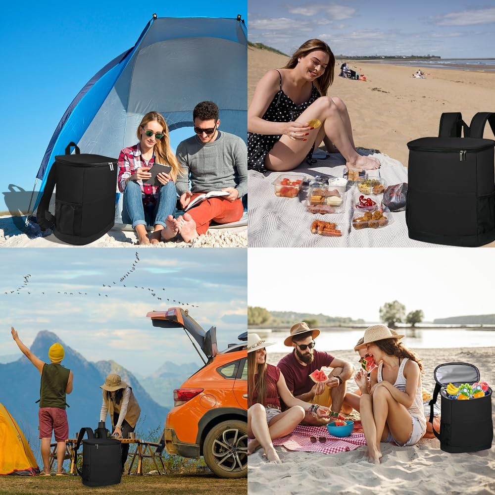 ® Insulated Cooler Backpack, Backpack Cooler, 20 Can Backpack Cooler Leak Pro...