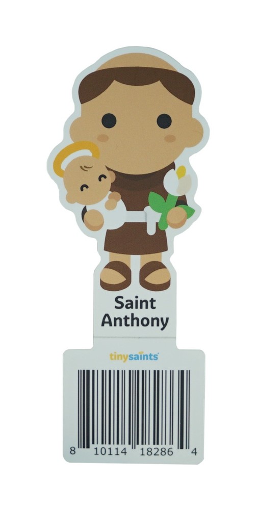 Tiny Saints St. Anthony Vinyl Sticker NEW
