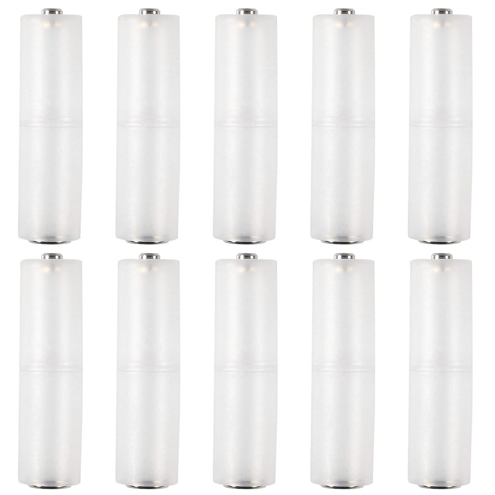 Coliao 10pcs AAA to AA Battery Adapter
