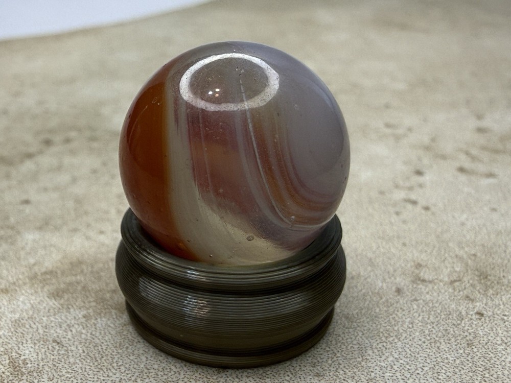 Glass Marble With Display Included lot #8342
