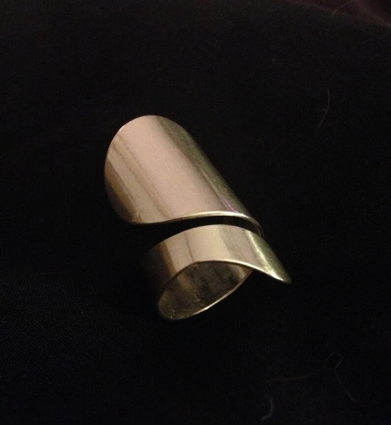 Full Finger, Boho Statement Ring925 Sterling Silver Band &Handmade Ring All size