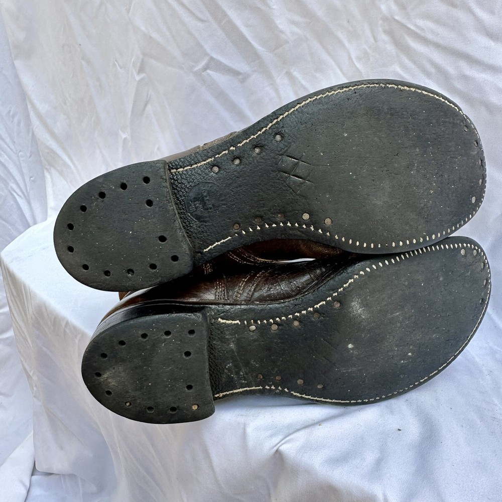 Korean War US Army Jump Combat Boots Dated 1951 Size 8.5