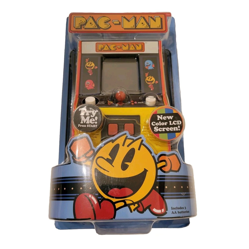 Pac-Man Retro Mini Arcade Game Basic Fun Arcade Classics NEW