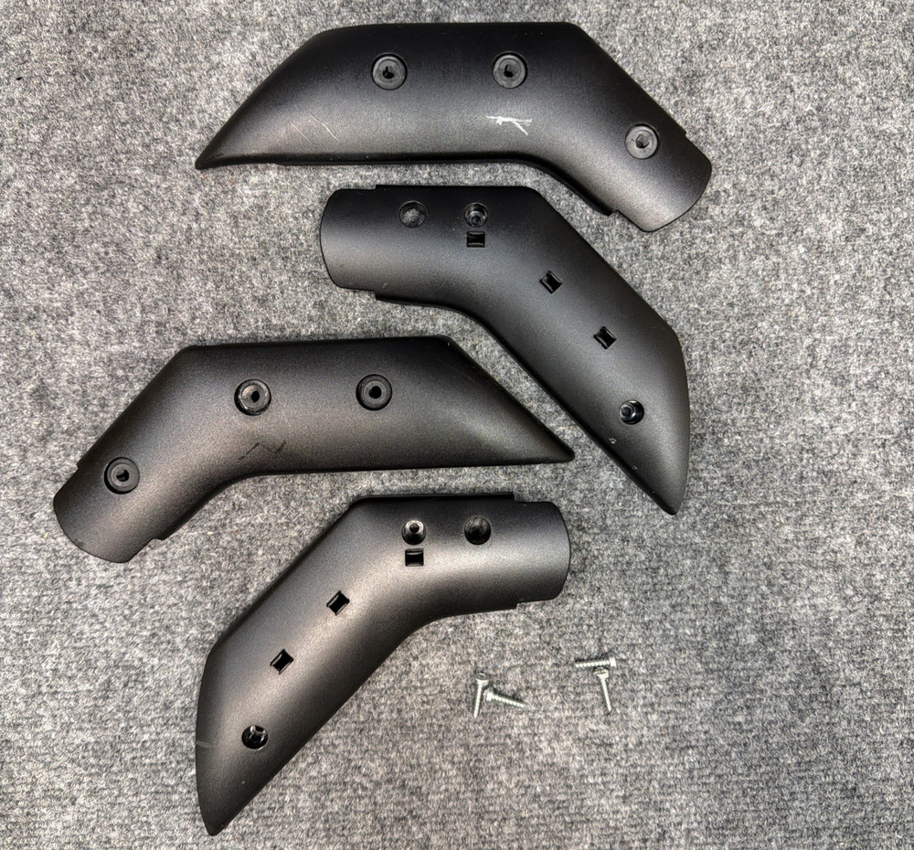 Permobil M3 Front Caster Wheels Link Arms Plastic Shroud Covers #151