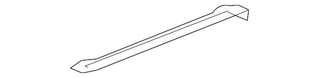 Genuine GM Passenger Side Rear Compartment Panel Reinforcement 22975443