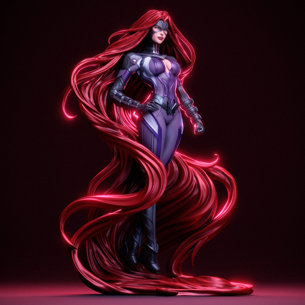 Medusa 3D Print Unpainted/Unassembled