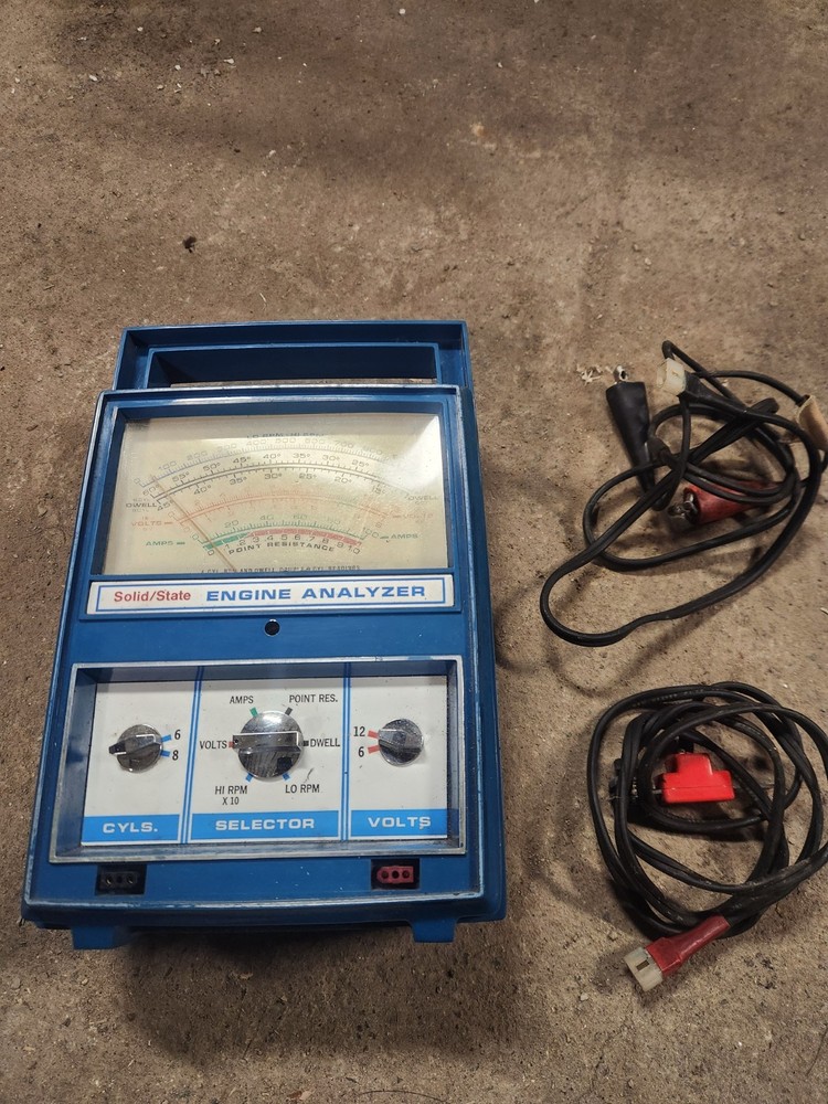Vintage Montgomery Ward, solid/state engine analyzer