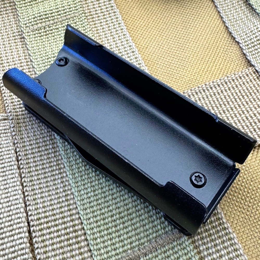 Lighter Holder Folding Pocket Knife Spring Assisted Open BIC Lighter Bald Eagle