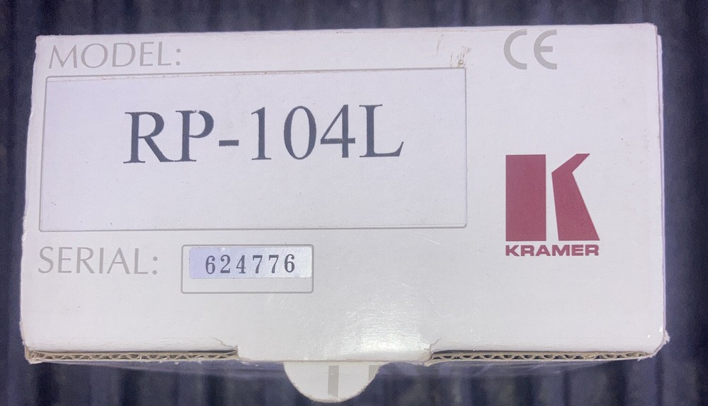 Kramer Electronics RP-104 1:4 Differential Video Line Amplifier