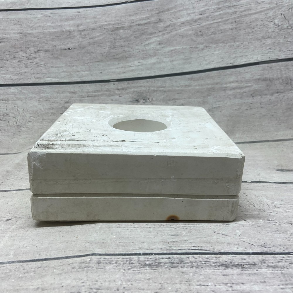 Unbranded Ceramic Casting Mold Leaf & Wreath Design #MC 414