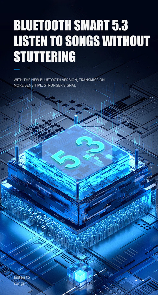 Bluetooth 5.3 Transmitter Receiver 3.5mm AUX RCA For Desktop Speaker Amp