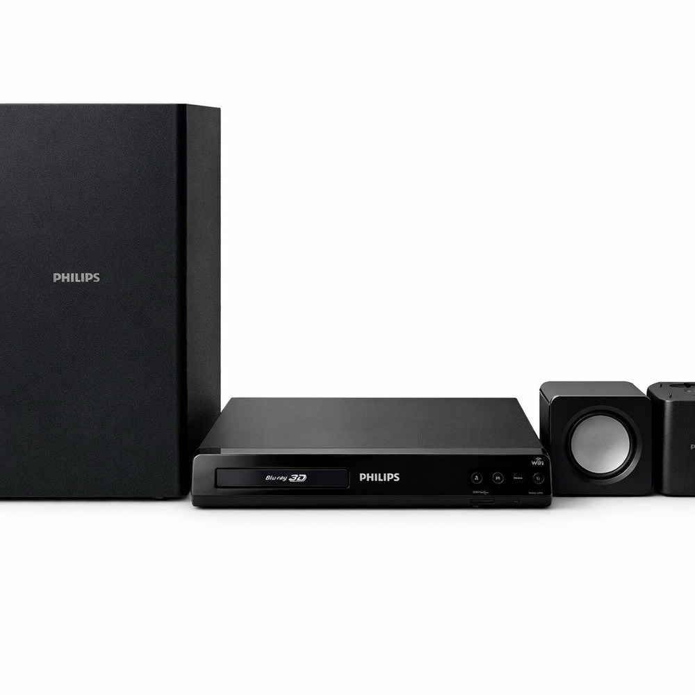 Philips Home Theater Speaker System Blu-ray 3D Black