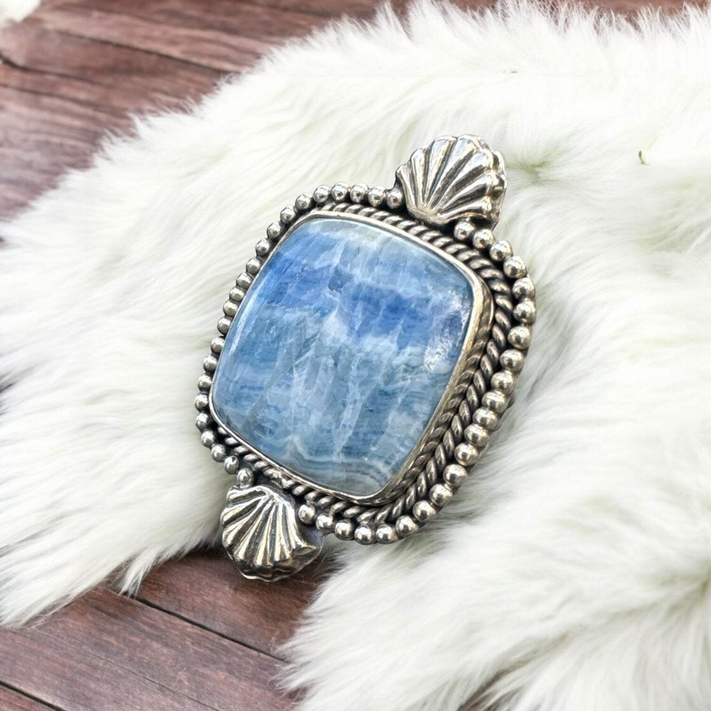 Scheelite Solid 925 Sterling Silver Ring 6