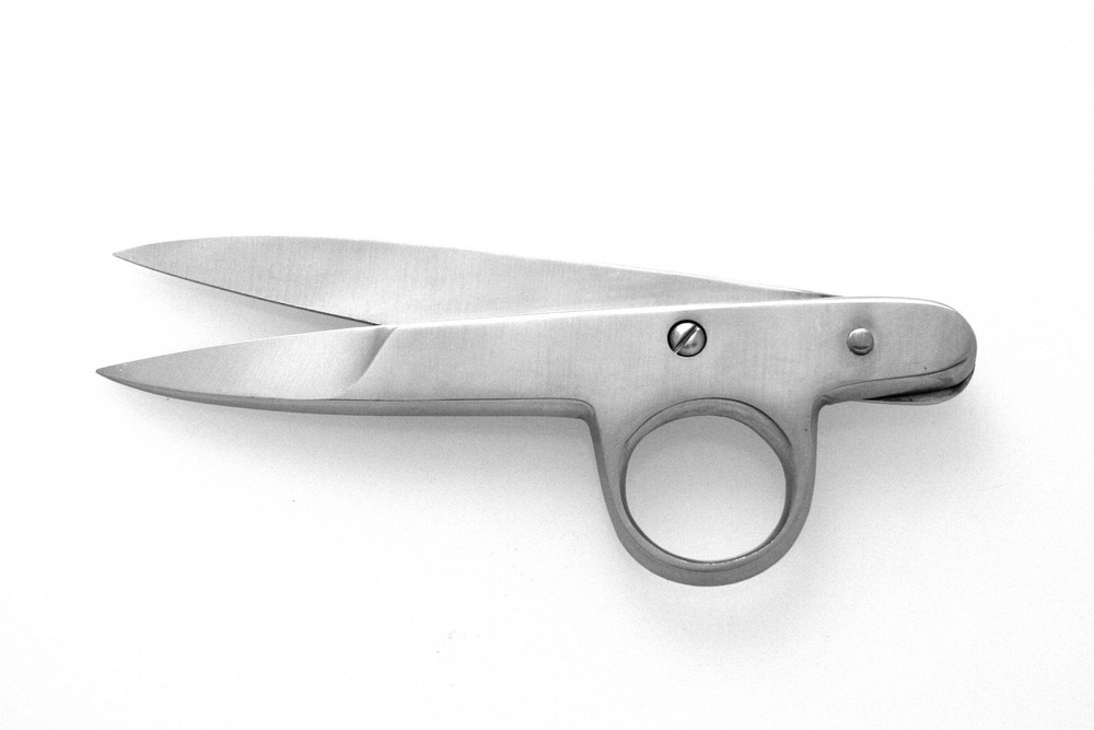 Dress Maker Thread Clipper sharp Edge Textile Snipping Scissors Stainless Steel