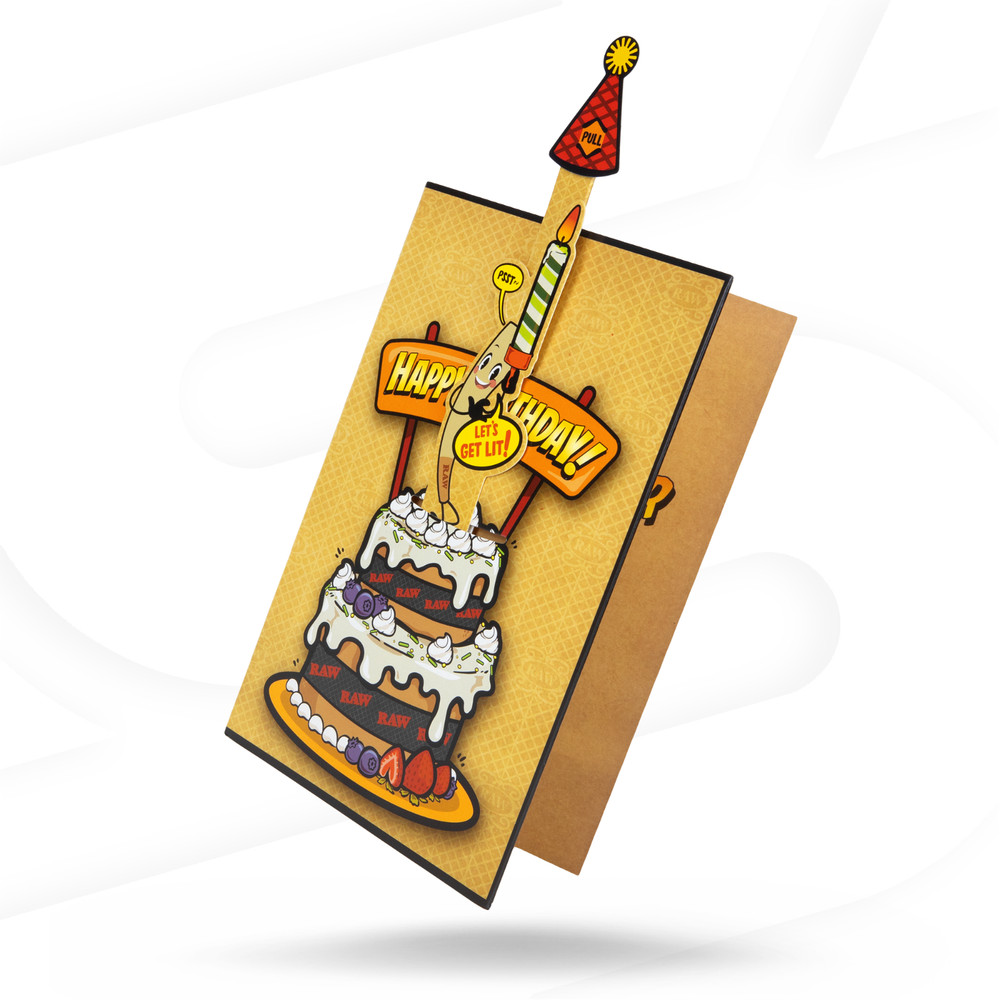 RAW Birthday Card | Full Box 5 Cards Per Box