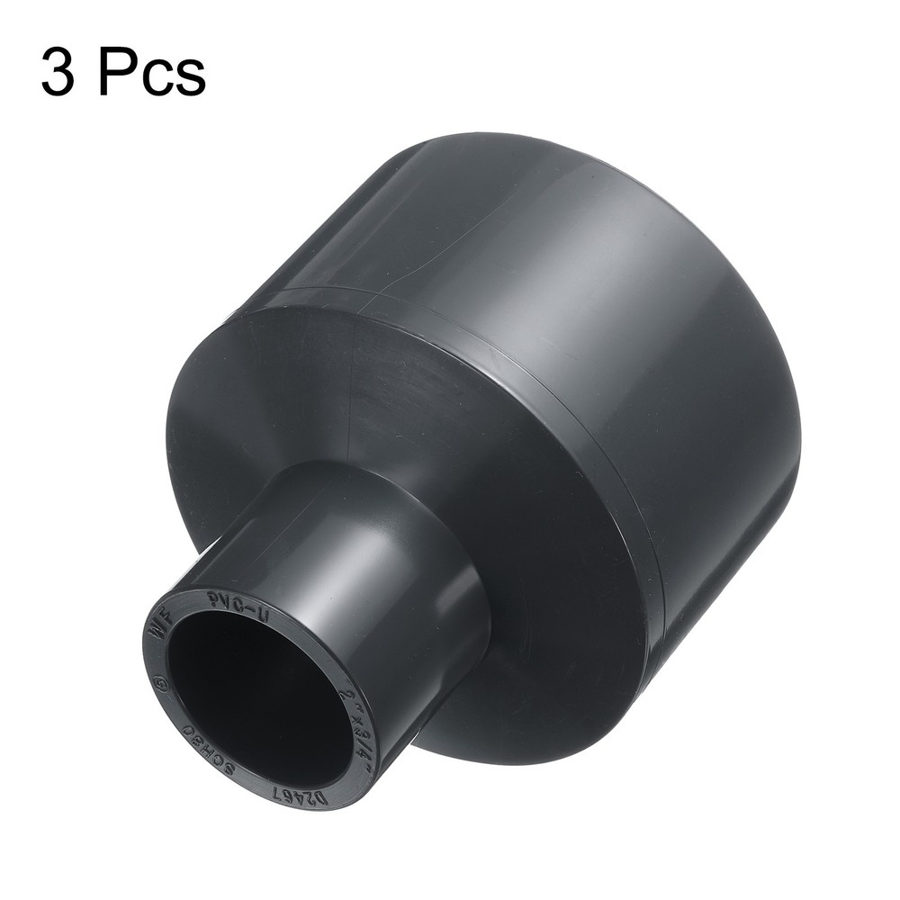 3pcs Reduce Coupling 2 x 3/4" Increaser/Reducer Coupling Pipe Fitting