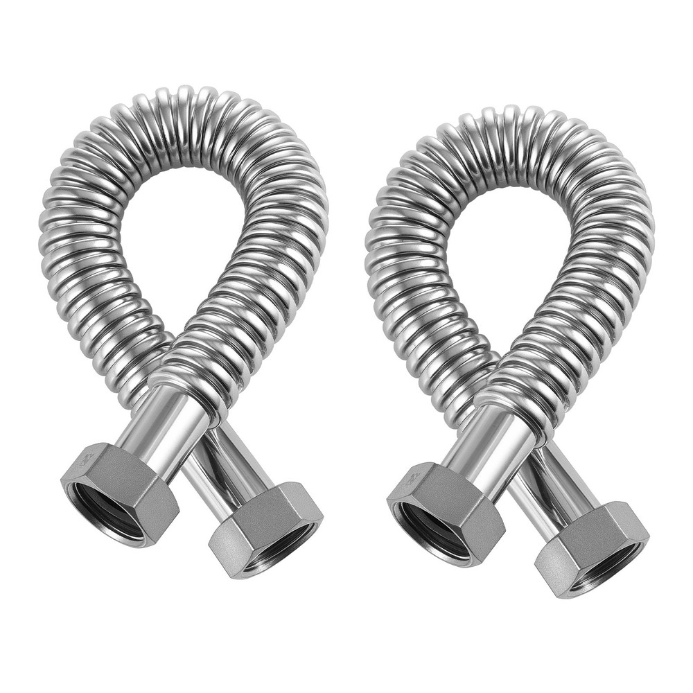 Uimoso 18-Inch Water Heater Flex Connector Kit for Kitchen Use