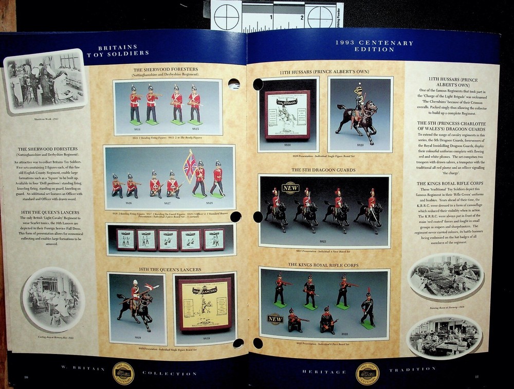 Britains, 1993 Catalog, Centenary Edition