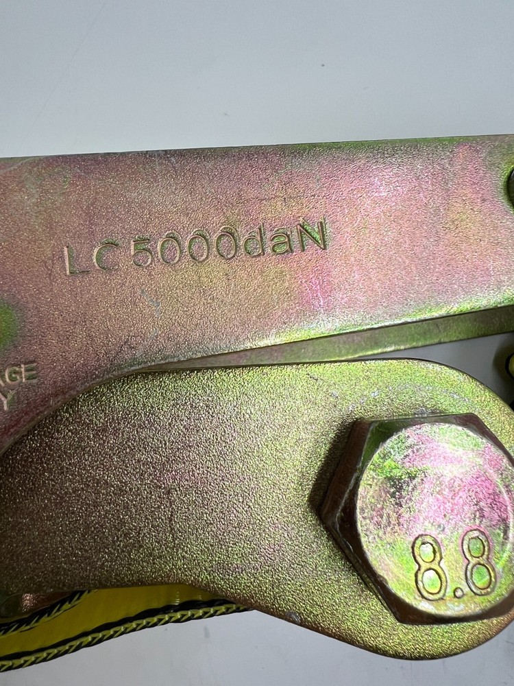 Cargo Lashing Rachet Strap LC5000daN Yellow / Orange