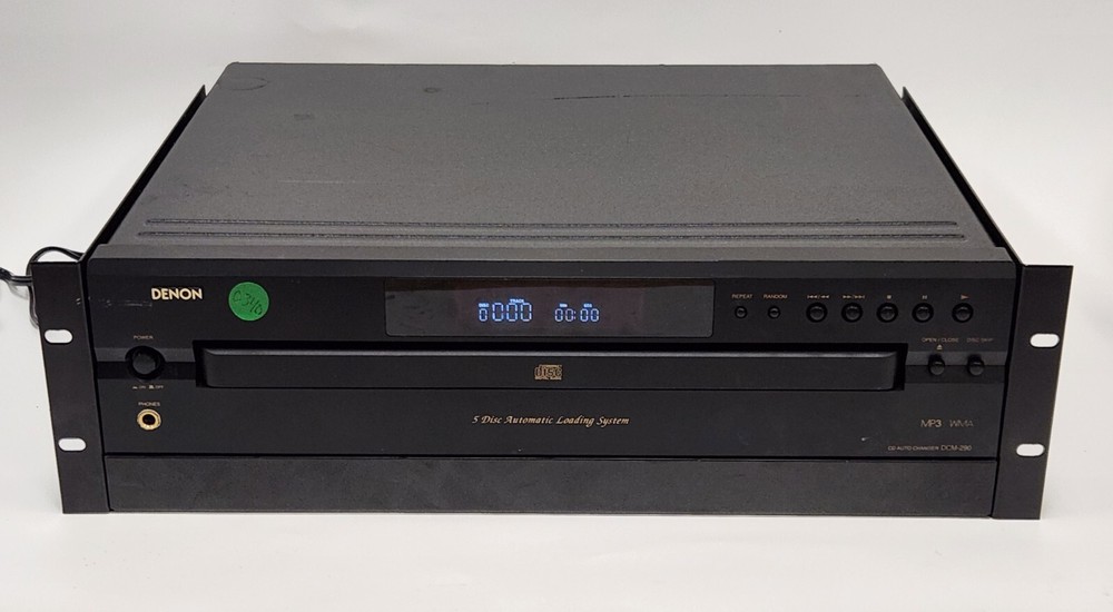 Denon 5 Disc Automatic Loading System CD Auto Changer DCM-290 - No Remote