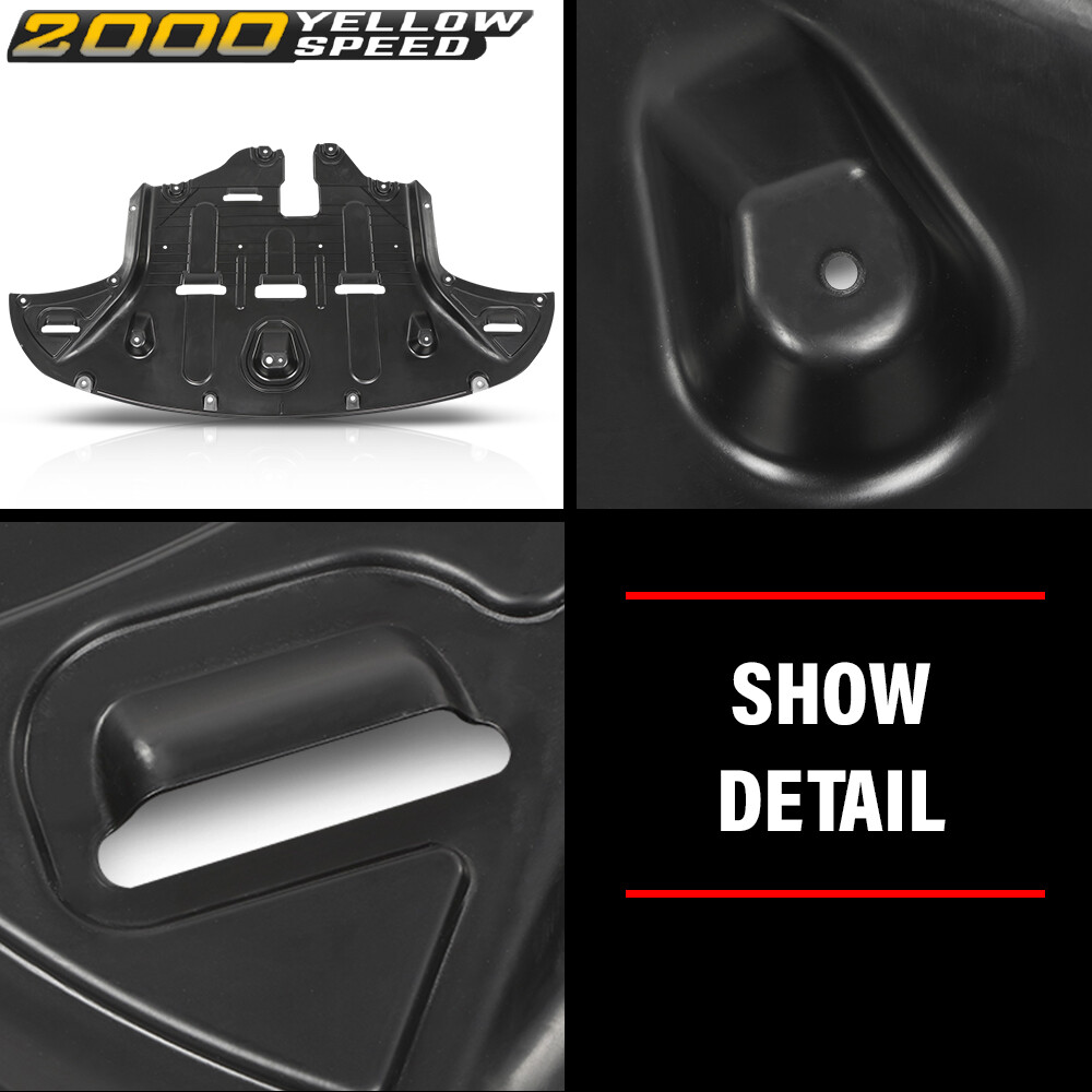 Engine Splash Shields Front Fit For 2016 2017 2018 2019 2020 2021 Hyundai Tucson
