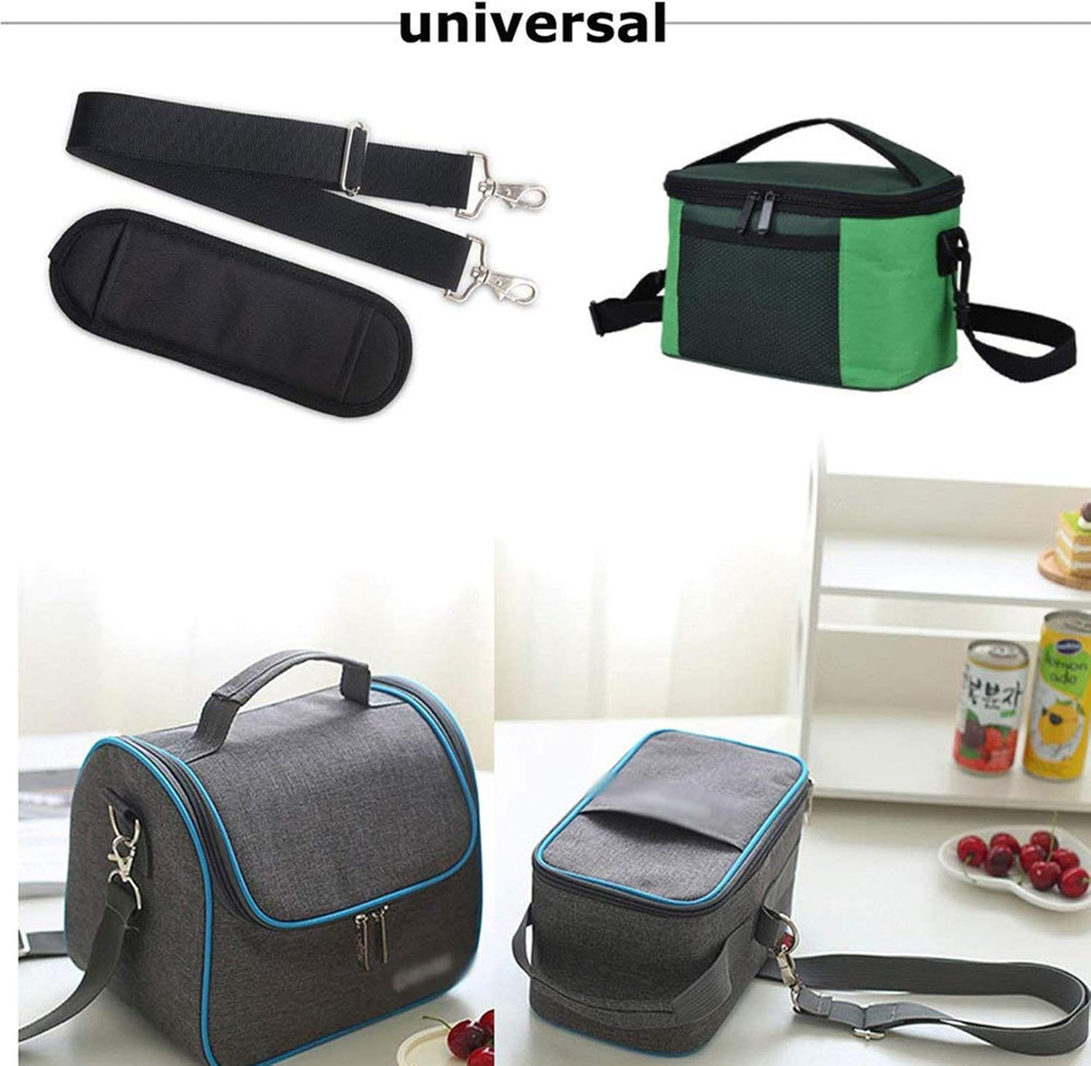 61" Replacement Shoulder Strap, Padded Long Duffel Bag Strap Universal Adjustabl