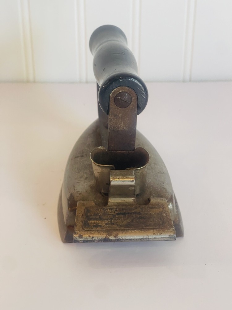 Vintage Hotpoint Edison Electric Iron | Vintage Decor | Solid Iron Heavy