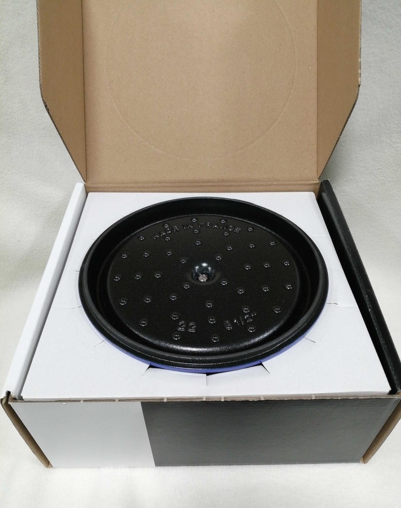STAUB Cocotte Round Blueberry 22cm Authentic