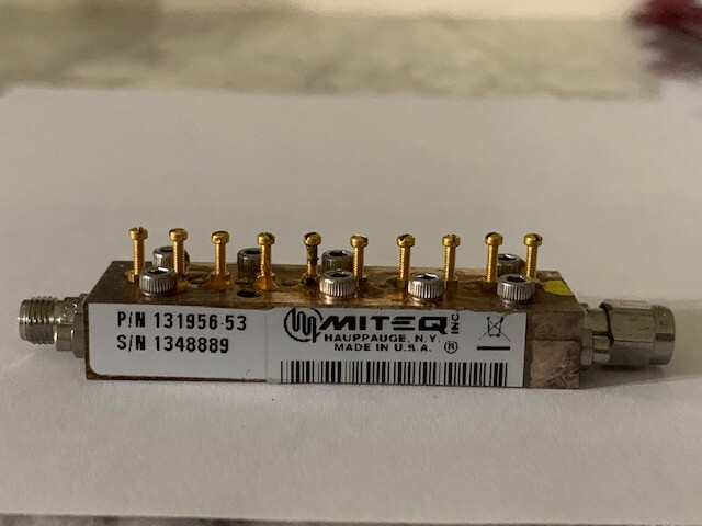 MITEQ Filter P/N 131956-53