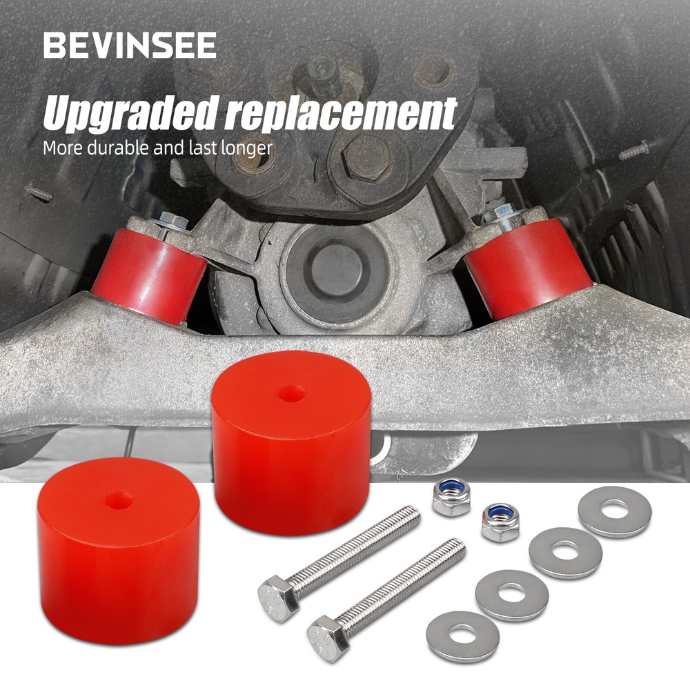 Polyurethane Poly Manual Transmission Mounts Sets 80A For BMW E36 E46 E88 E90 Z3